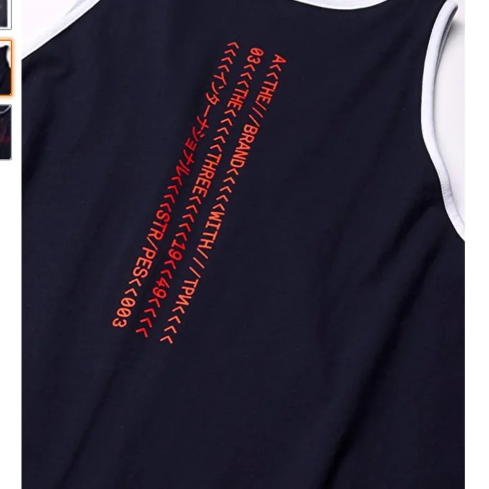 adidas Men's Badge of Sport Outline Tank Top - Picture 2 of 10